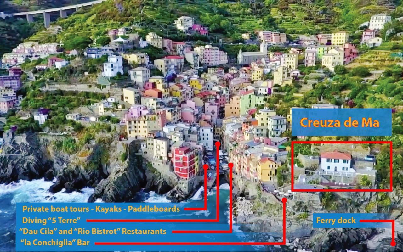 Hotel Creuza De Mae Riomaggiore Exterior foto